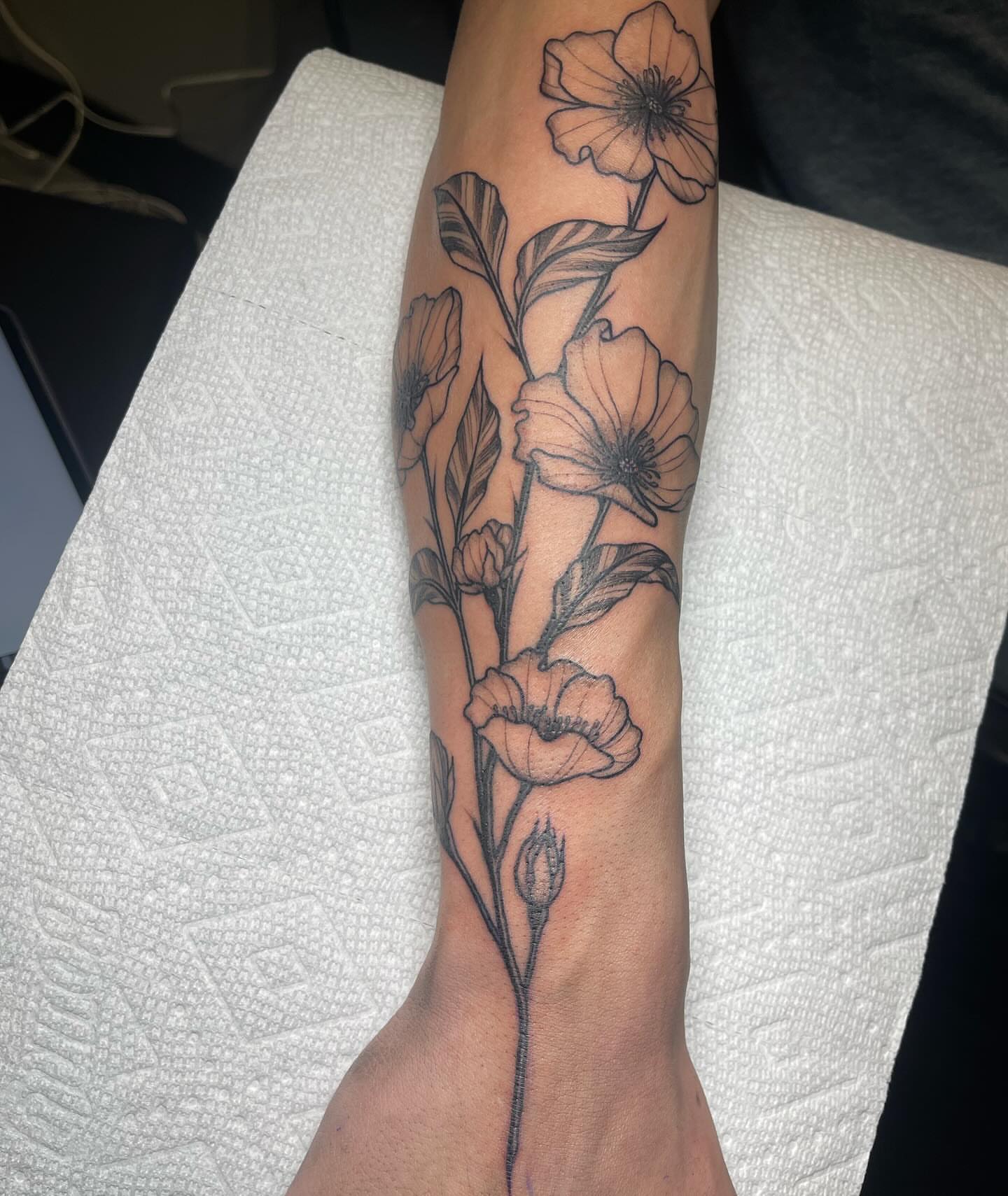 Tattoo by @kkstattoos — black_and_grey