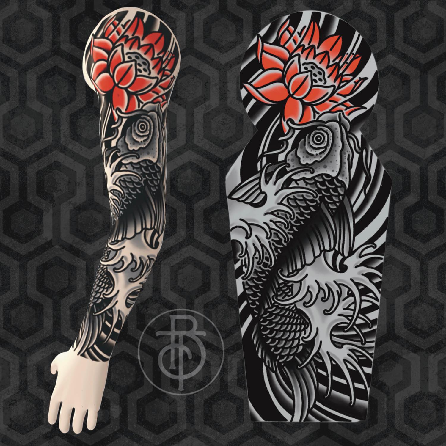 Tattoo by @belfrytattoo — japanese_irezumi, black_and_grey