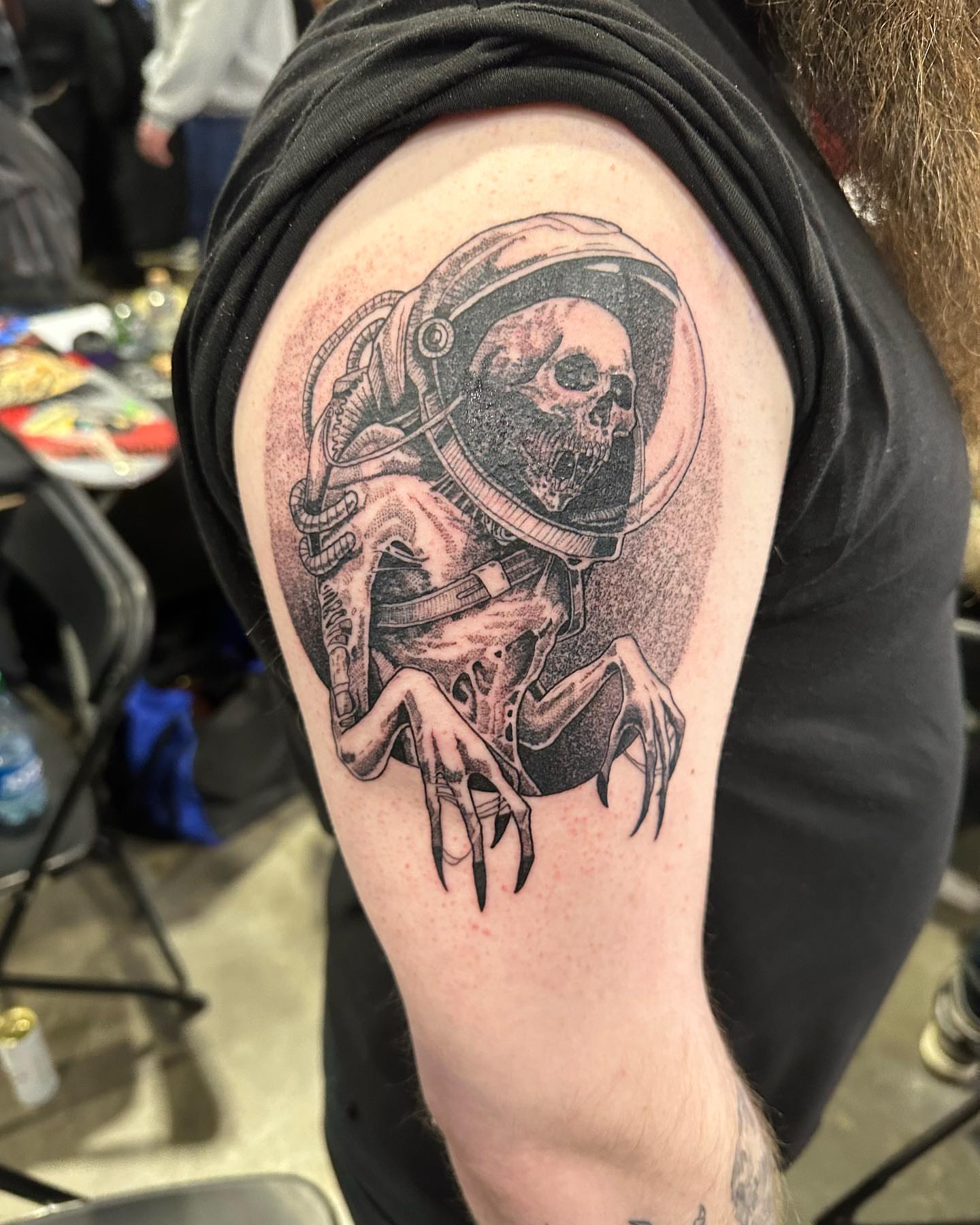 Tattoo by @lenca_art — black_and_grey, realism
