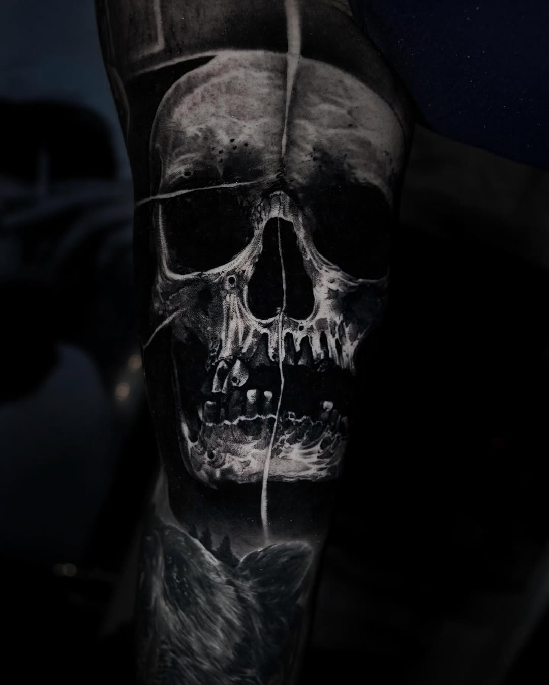 Tattoo by @facundogiltattoo — realism, black_and_grey
