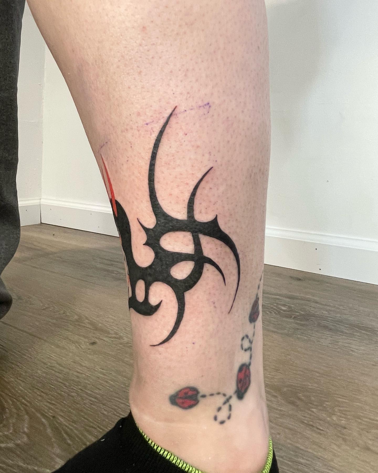 Tattoo by @gloomtimes — tribal