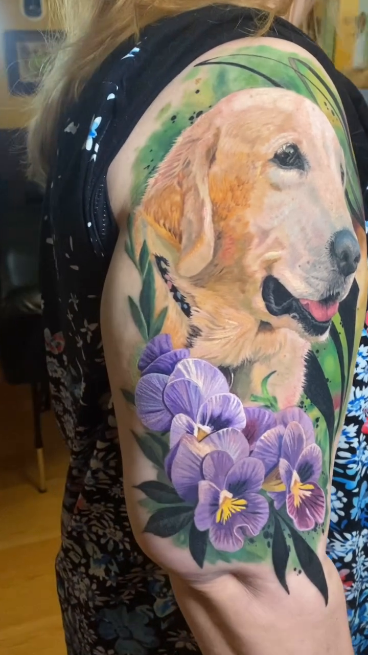 Tattoo by @aaronmckinneytattoo — realism, fine_line
