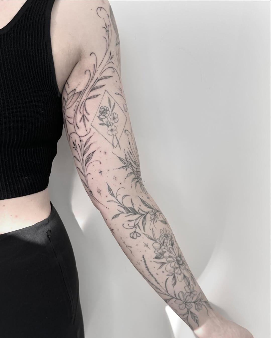 Tattoo by @yink_tattoos — fine_line, ornamental