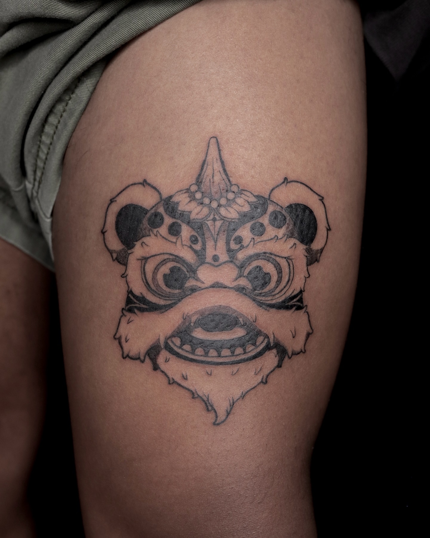 Tattoo by @david_ensoink — black_and_grey