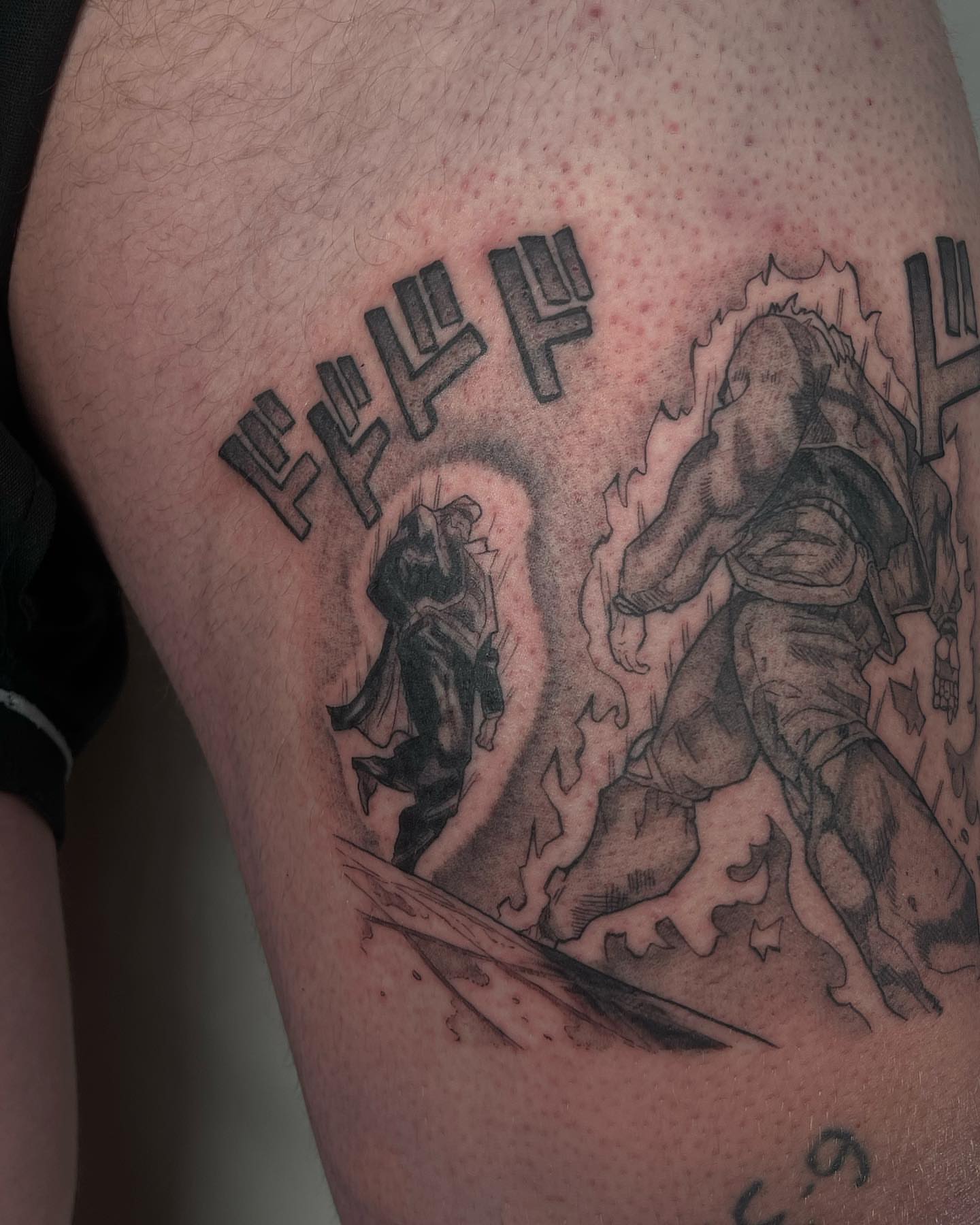 Tattoo by @softnddirty — black_and_grey, realism