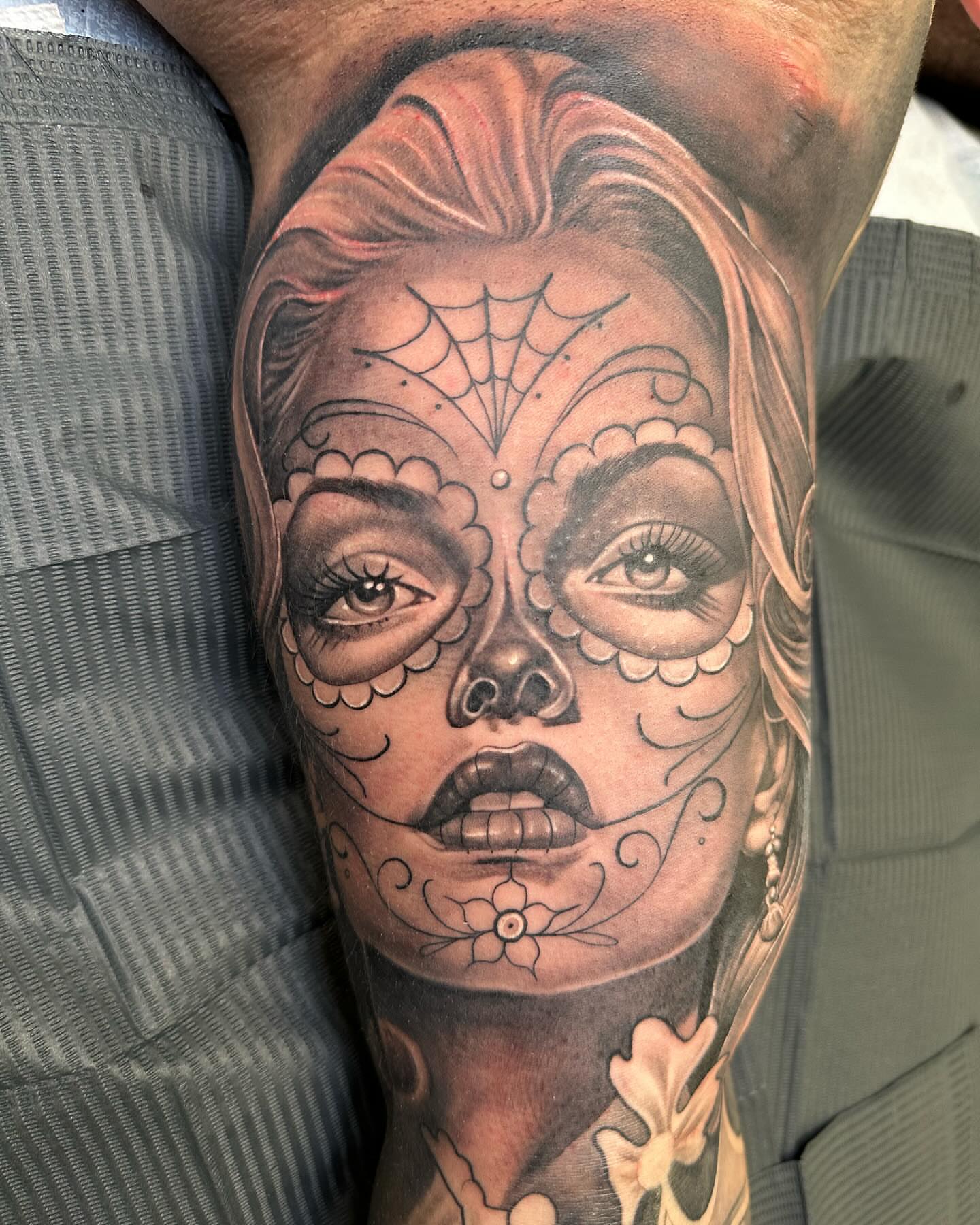 Tattoo by @omarrodrigueztattoo — black_and_grey, realism