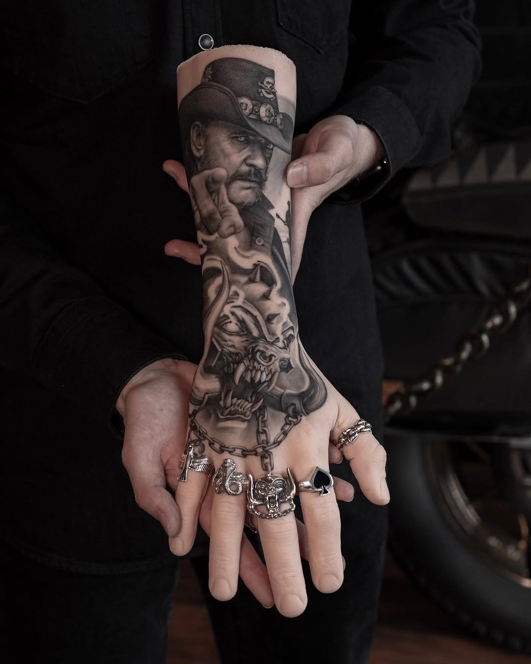 Tattoo by @serjvinni — realism, black_and_grey