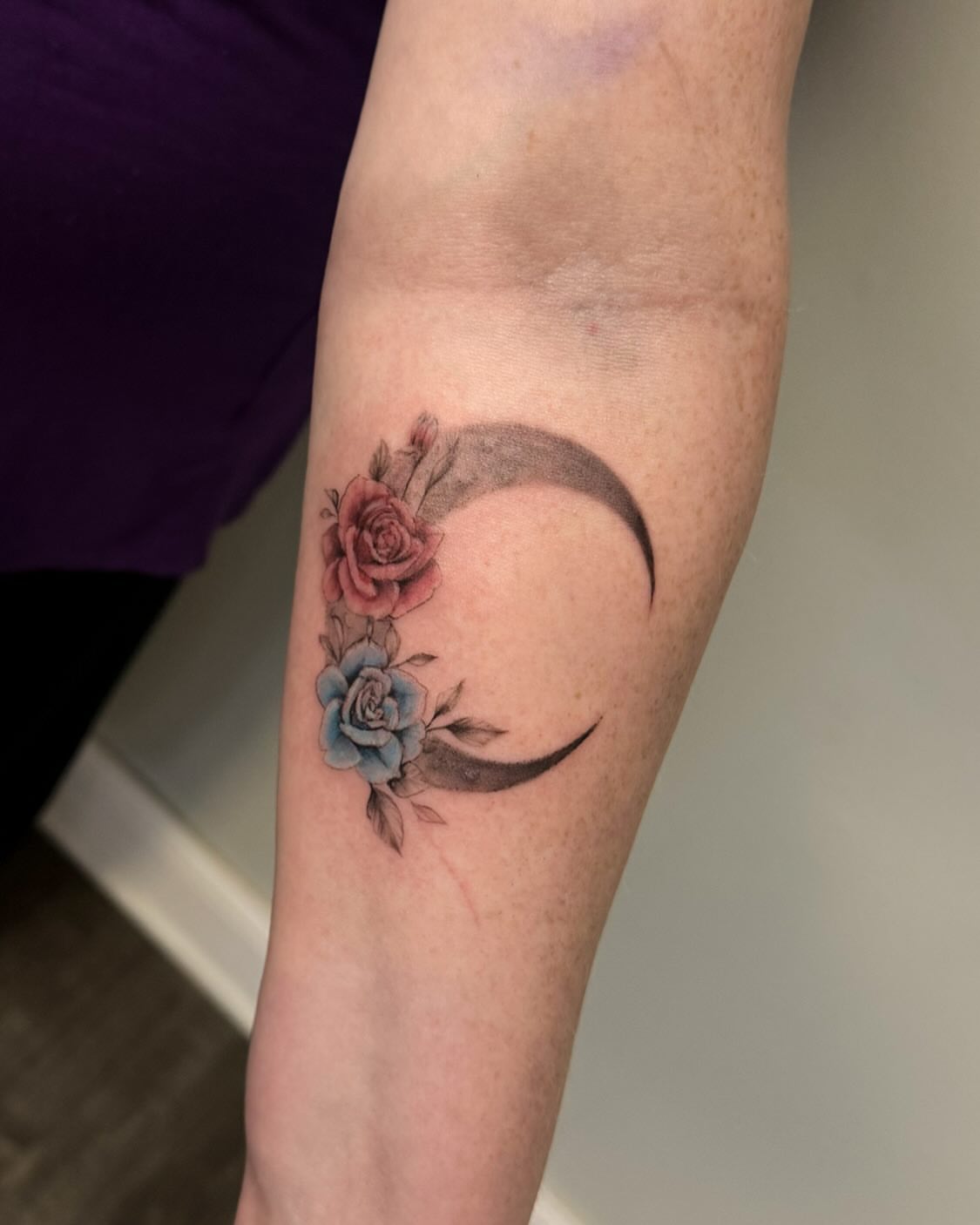 Tattoo by @mourning.tattoos — realism, black_and_grey