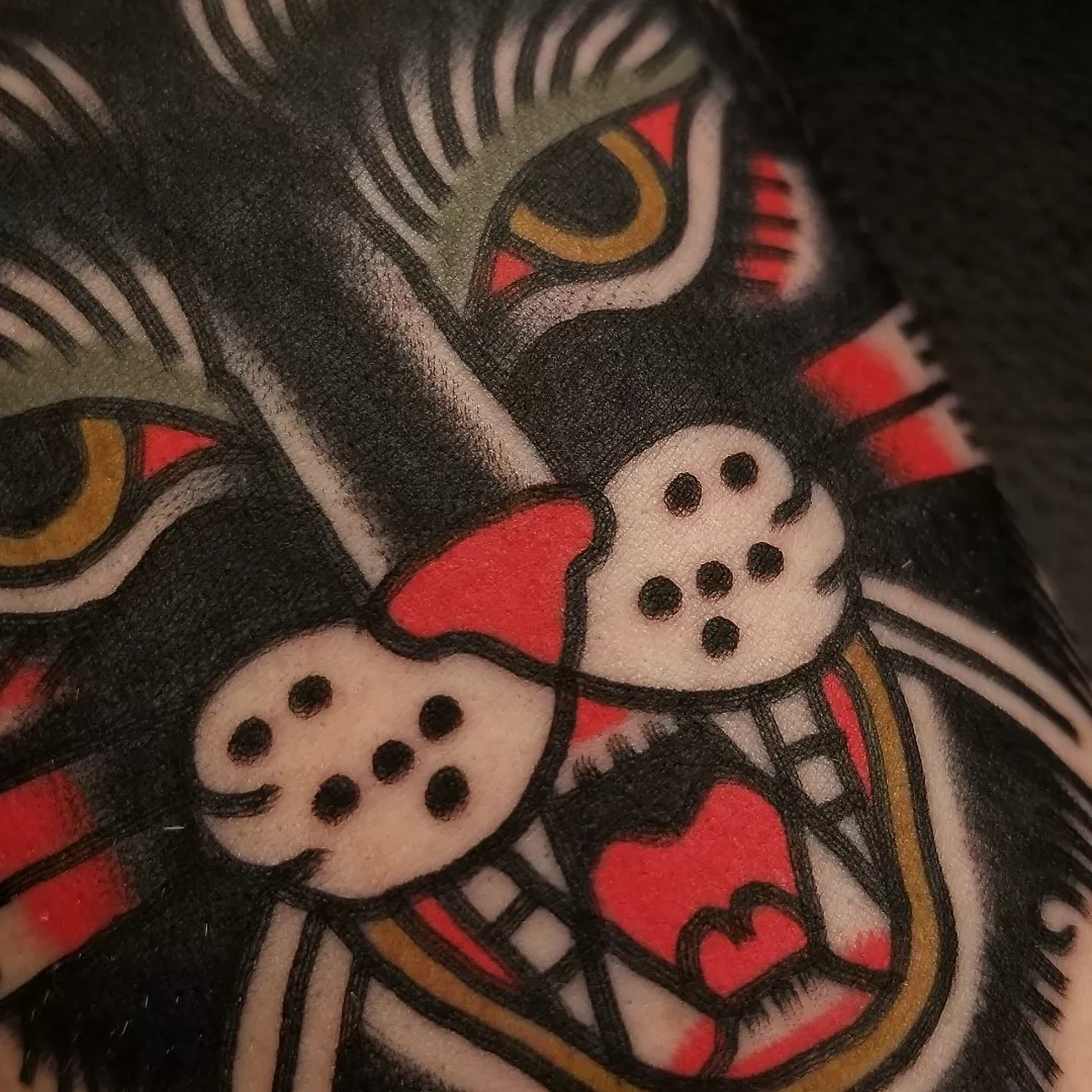 Tattoo by DEKE HARMS, Bend, Oregon