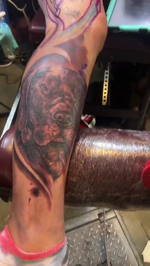 Tattoo by @tatutrust — realism, black_and_grey