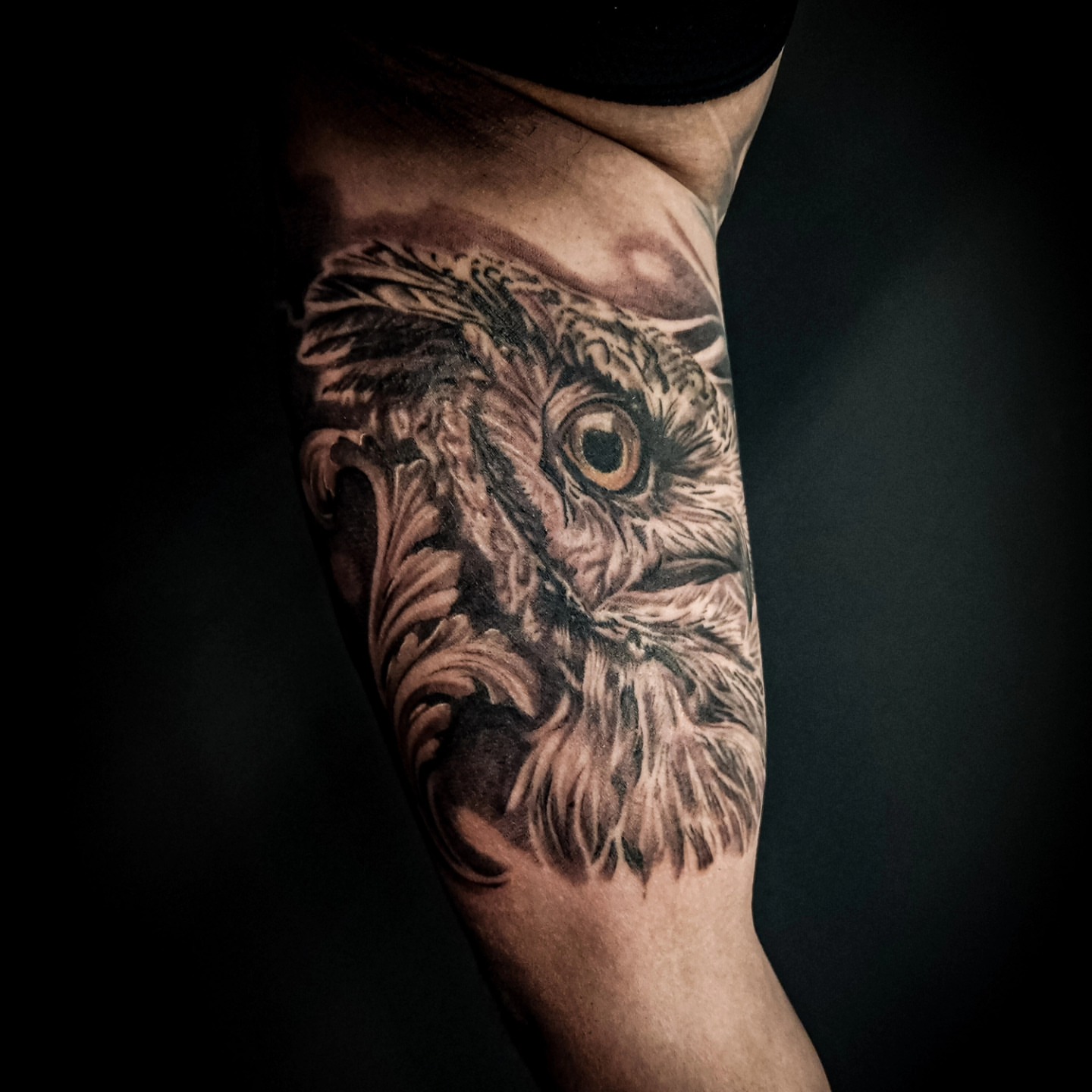 Tattoo by @artofsteve — realism, black_and_grey