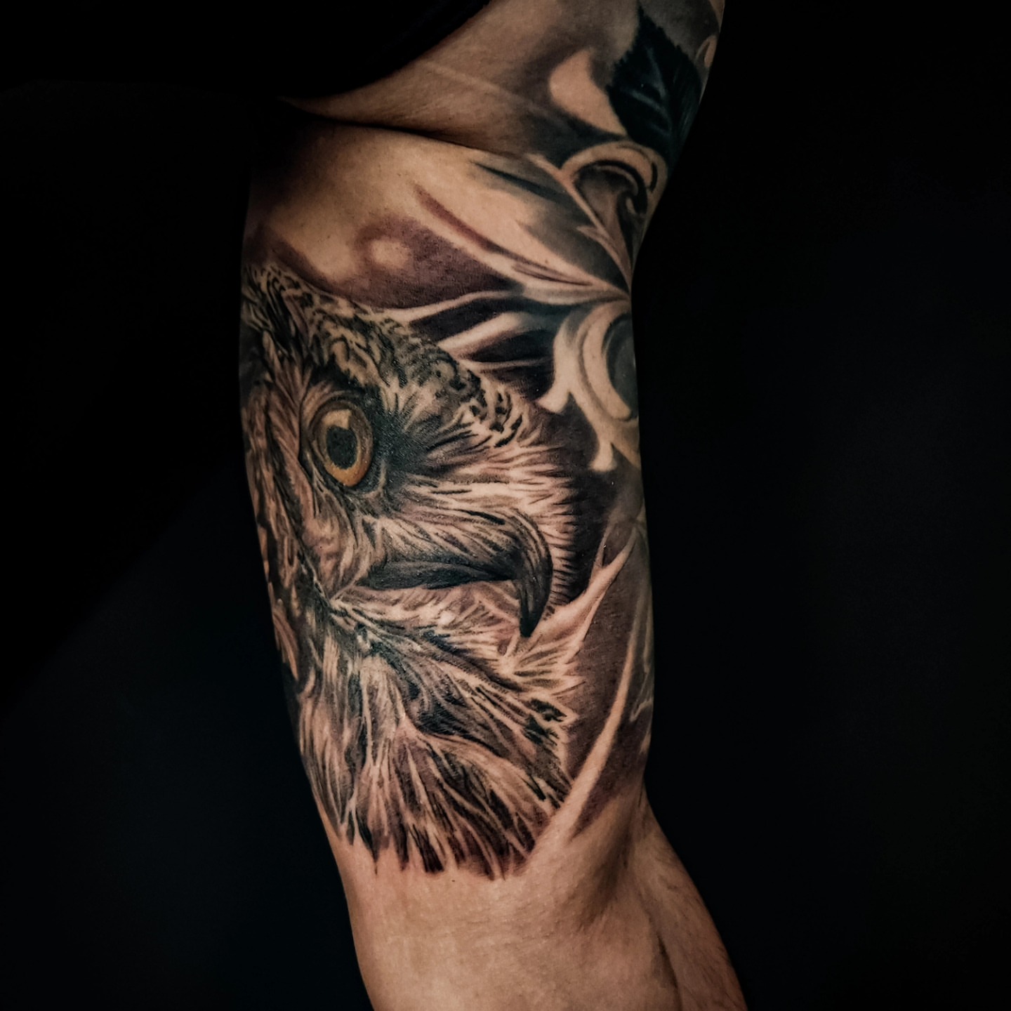 Tattoo by @artofsteve — realism, black_and_grey