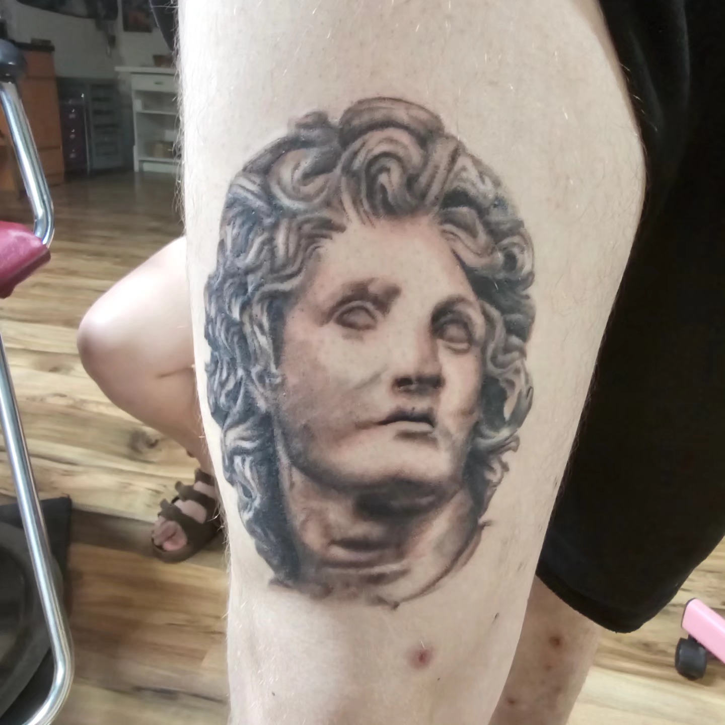 Tattoo by @haileysharpstabs — realism
