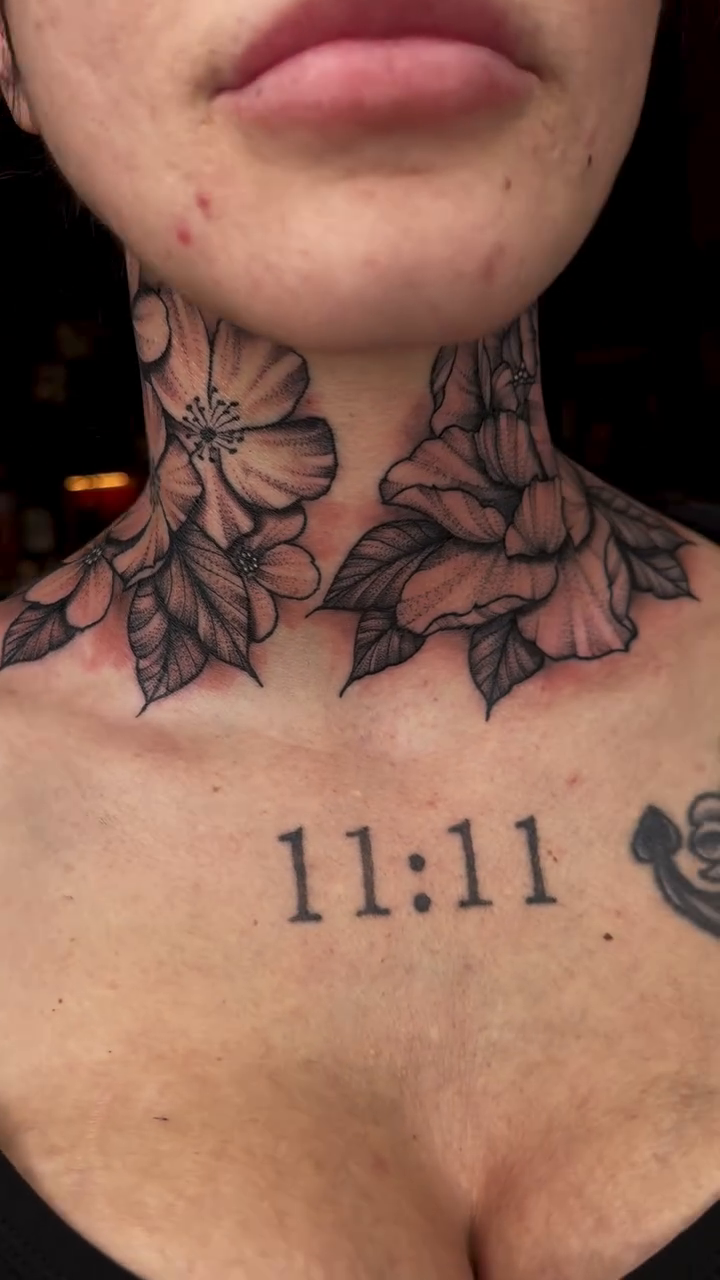 Tattoo by @thepaintedlady_tattoo — black_and_grey, realism
