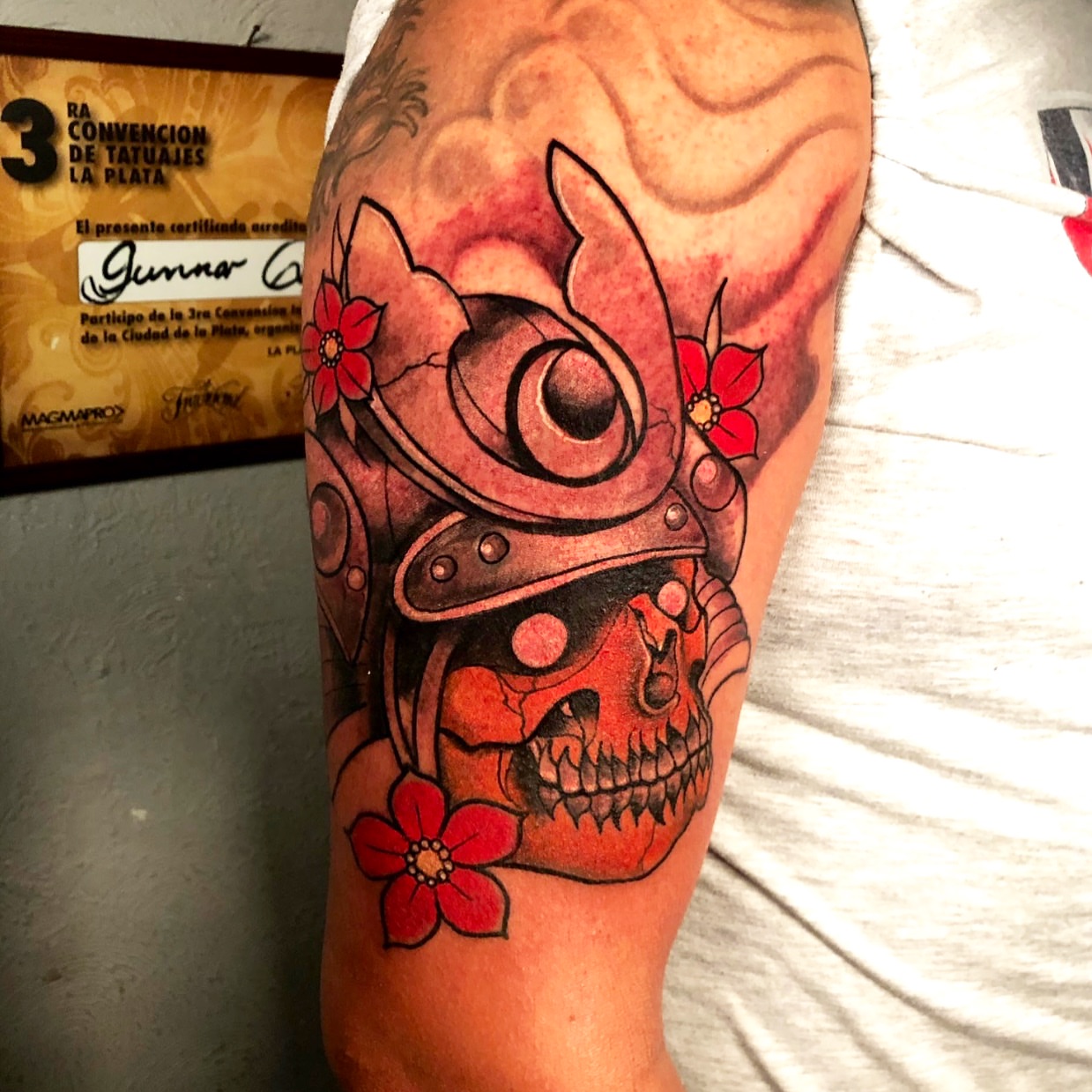 Tattoo by @gunnarquispe β american_traditional, dotwork