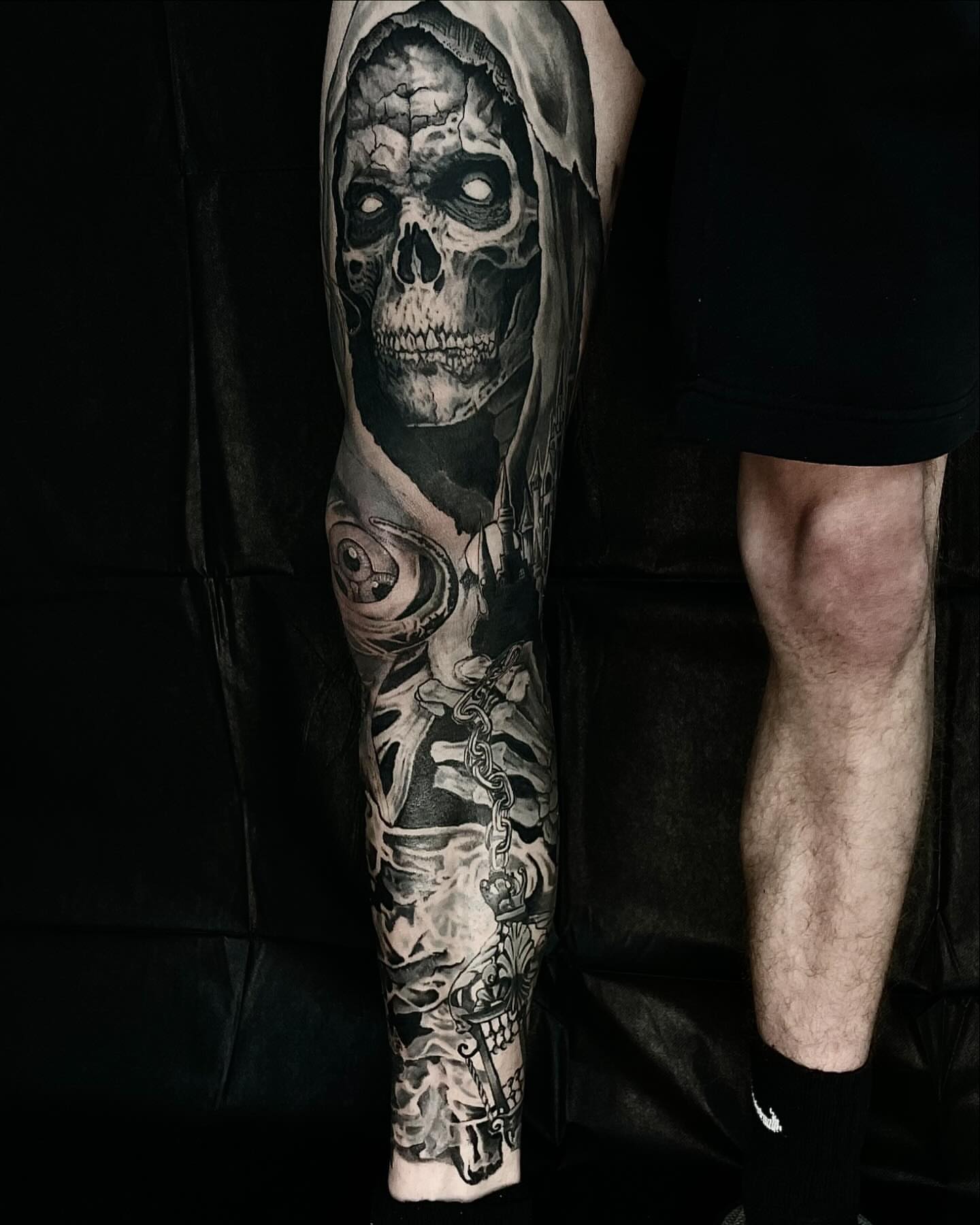 Tattoo by @noaharasmus — black_and_grey, realism