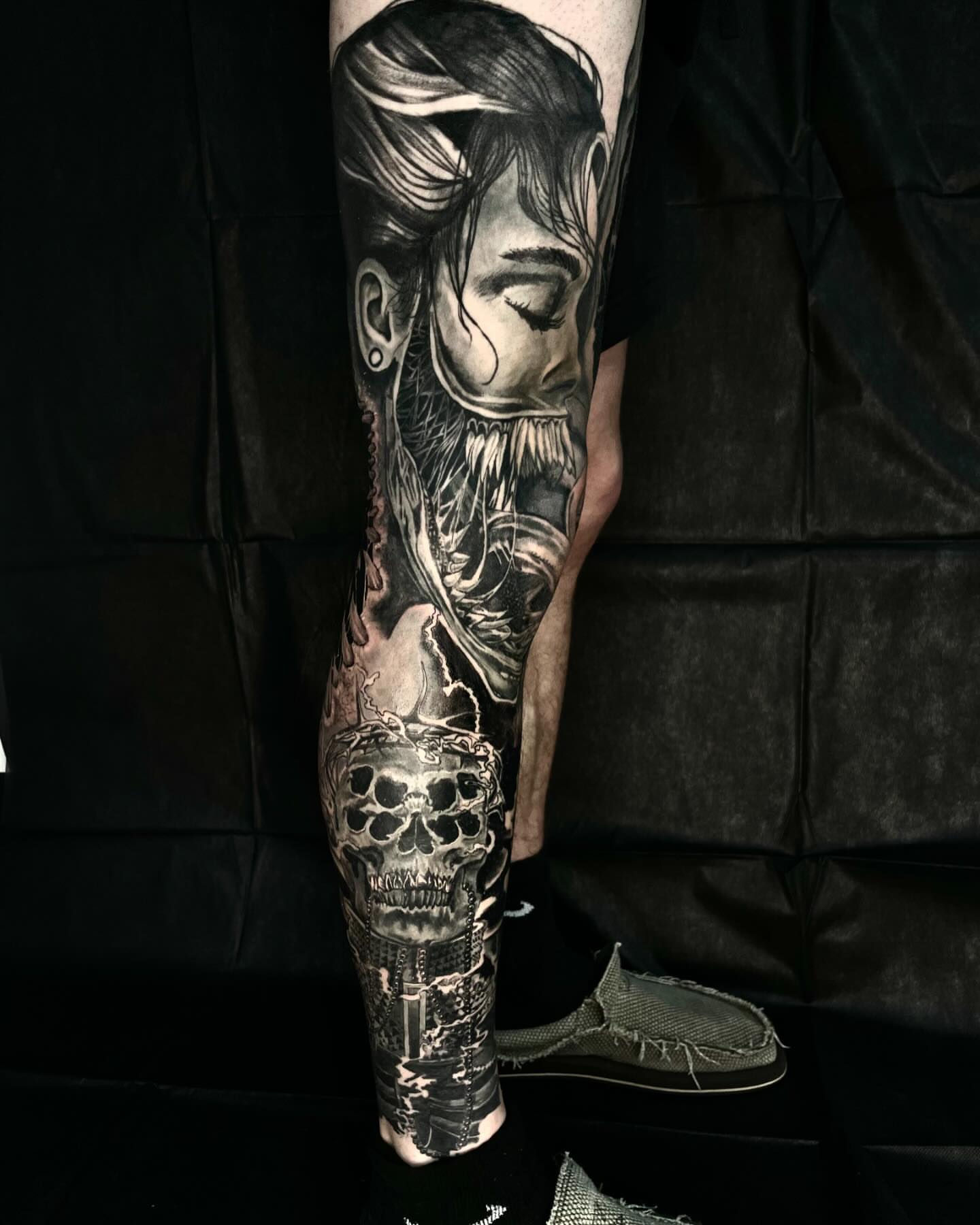 Tattoo by @noaharasmus — black_and_grey, realism