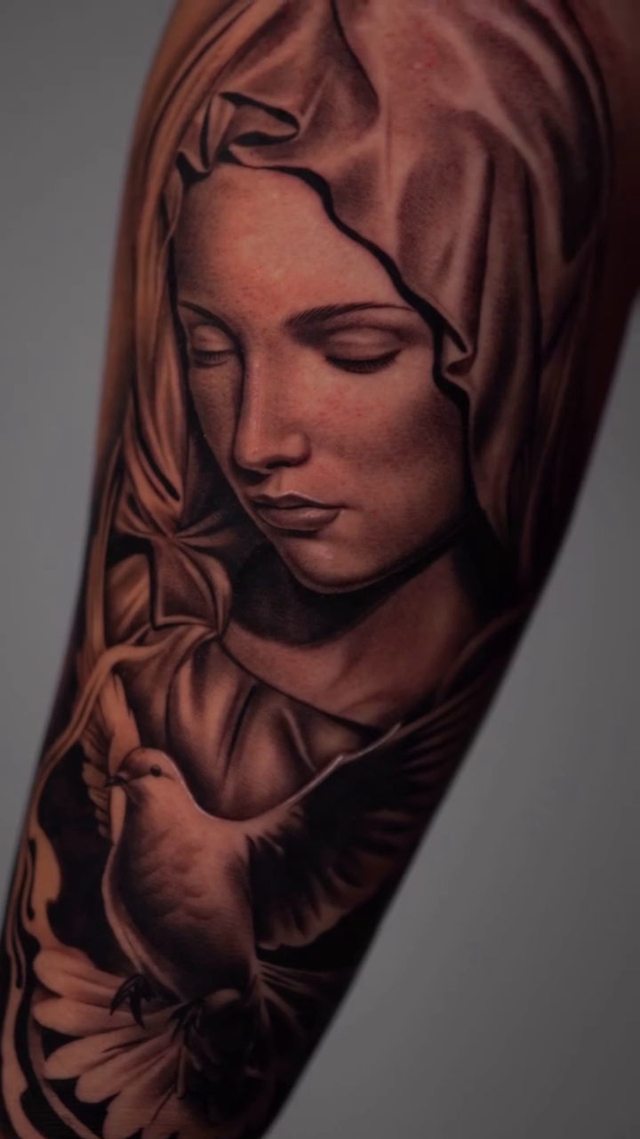 Tattoo by @tattoosbyivang — realism, black_and_grey