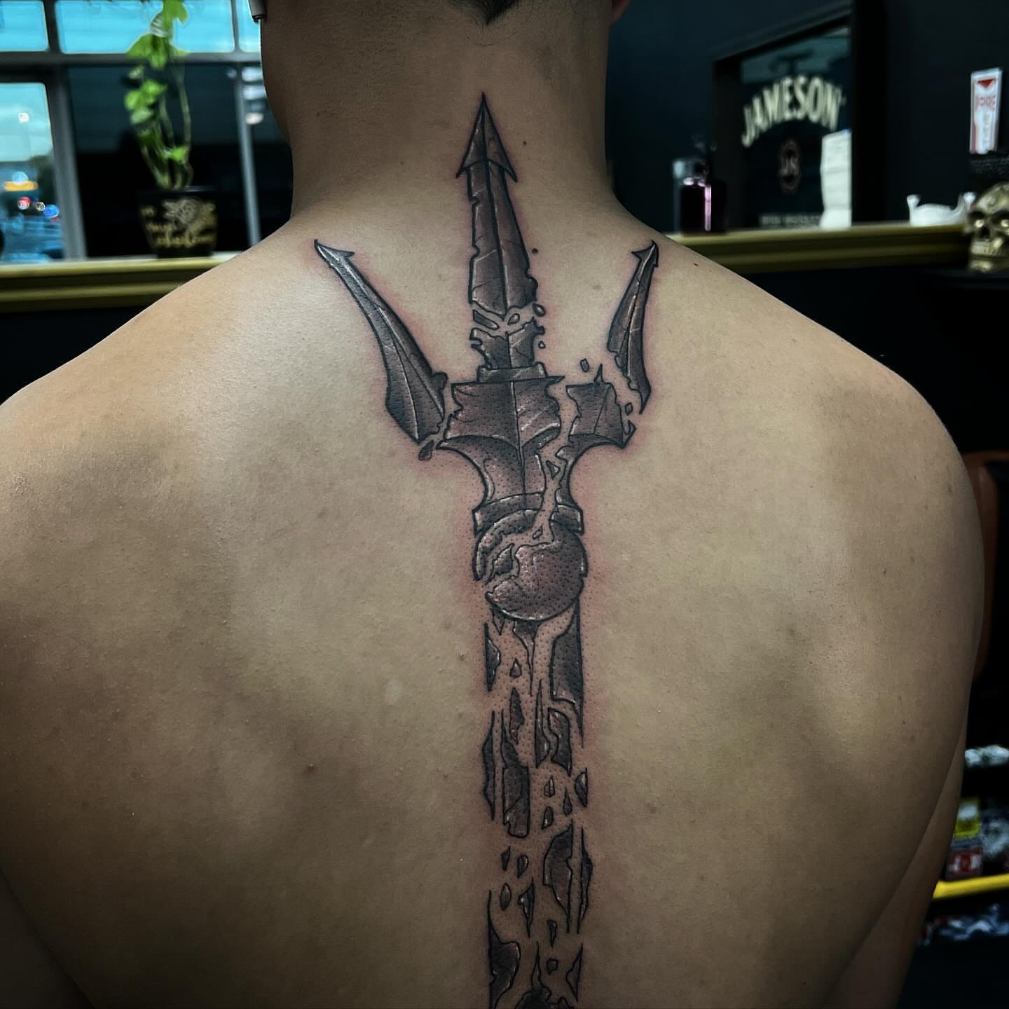 Tattoo by @_keags_the_meags_tattoos_ — black_and_grey
