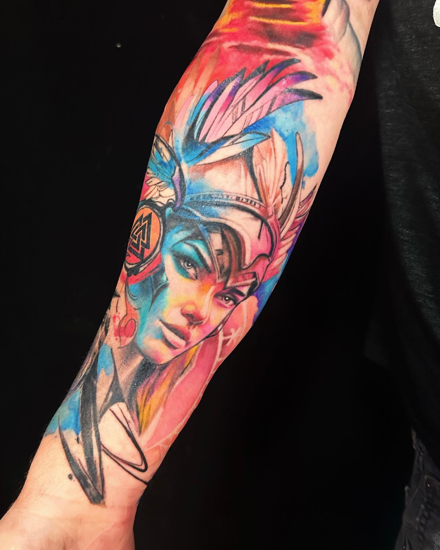 Tattoo by @assassintattooalice — watercolor, realism