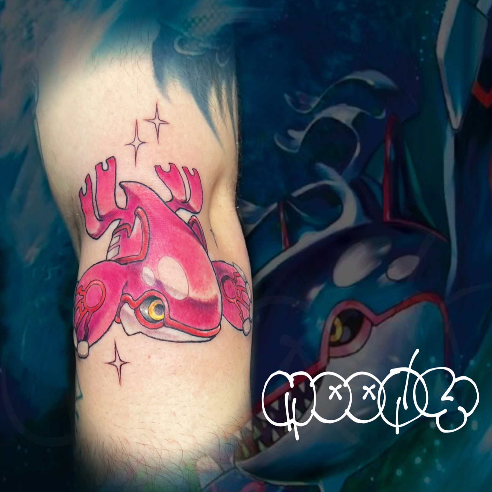 Tattoo by @madam.moony — anime