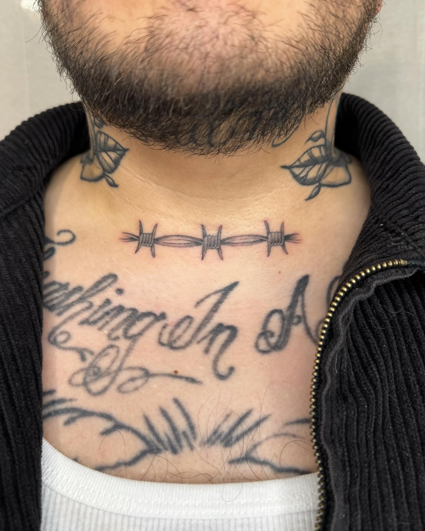 Tattoo by @mothmilk — black_and_grey