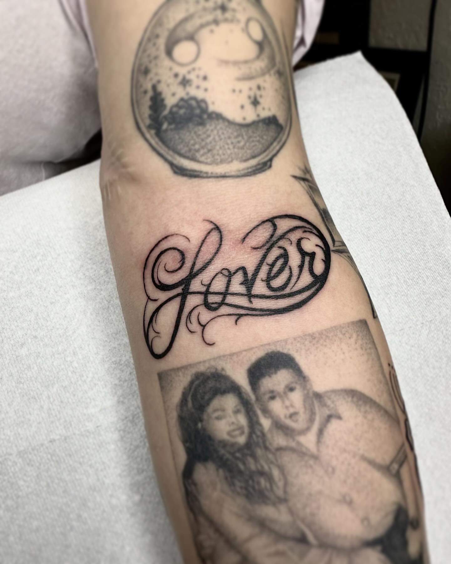 Tattoo by @lijxmachina — black_and_grey, realism