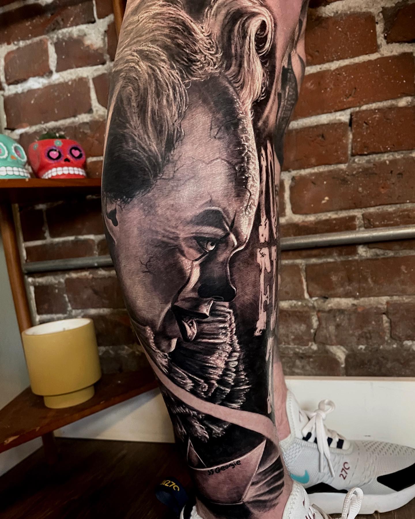 Tattoo by @jaredtattoo — realism, black_and_grey