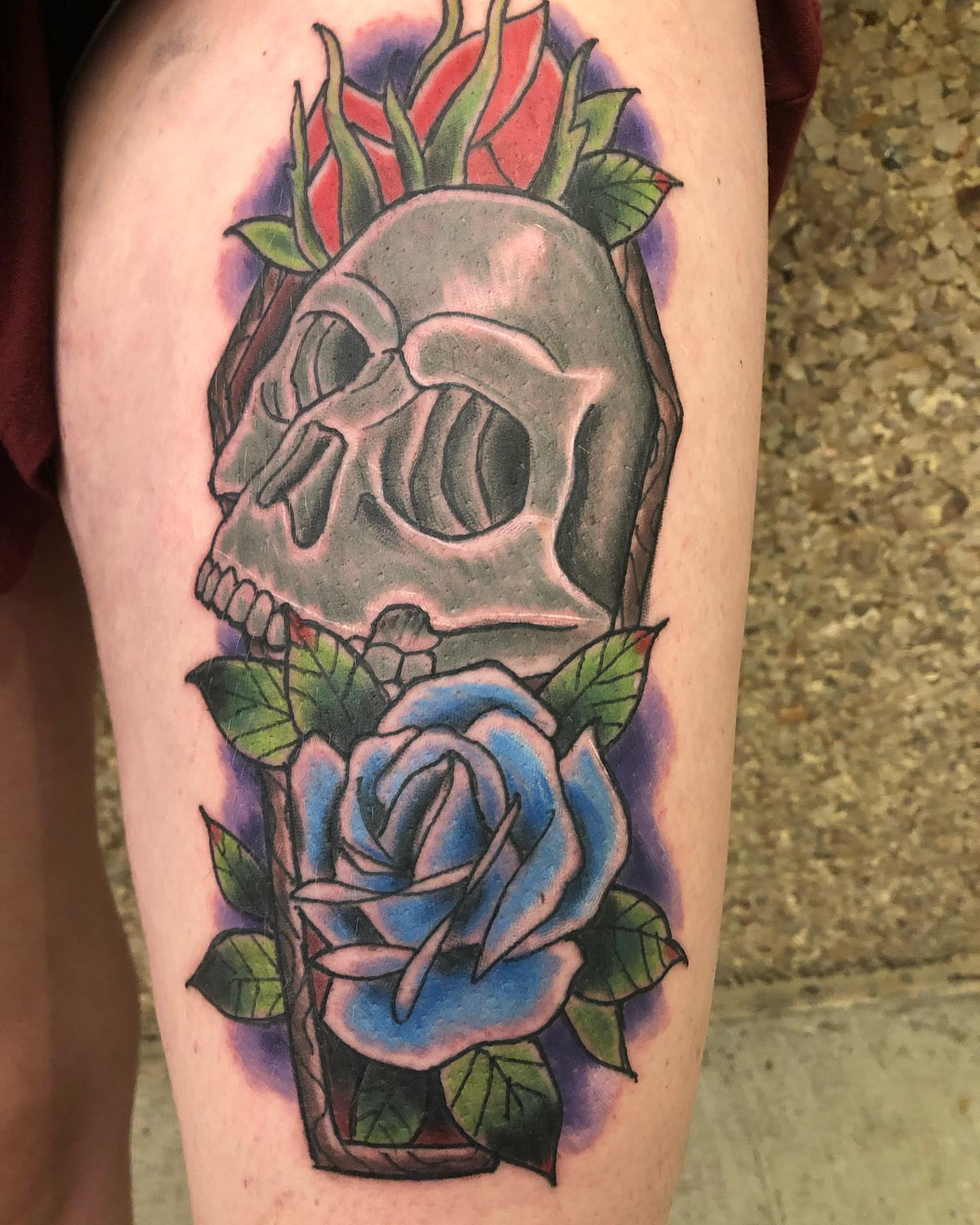 Tattoo by @forestnotttattoo — american_traditional, realism