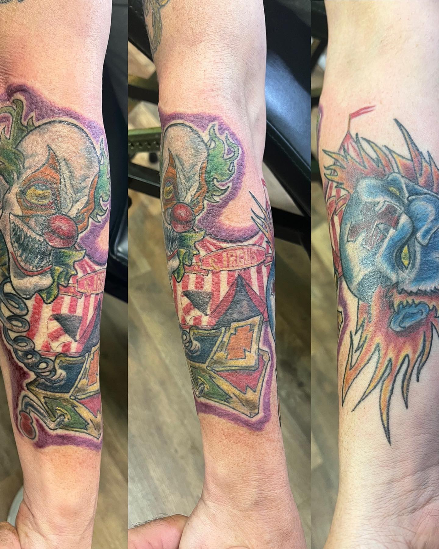 Tattoo by @forestnotttattoo — american_traditional, dotwork