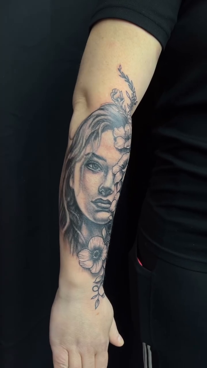 Tattoo by @jamboots — realism, black_and_grey