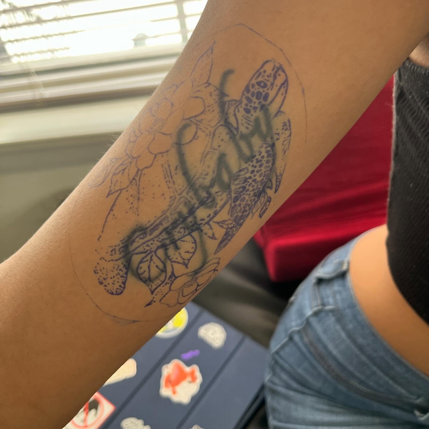 Tattoo by @grandeur_creations — dotwork