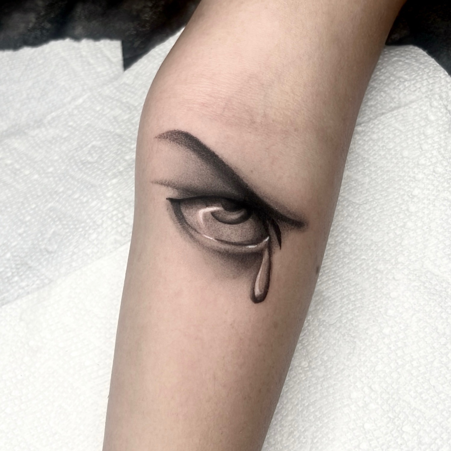 Tattoo by @dannonphantom — realism, black_and_grey