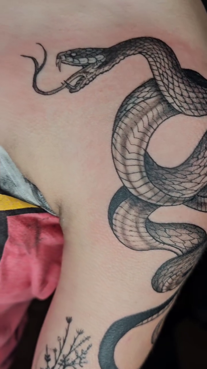 Tattoo by @phatboi915 โ black_and_grey, realism