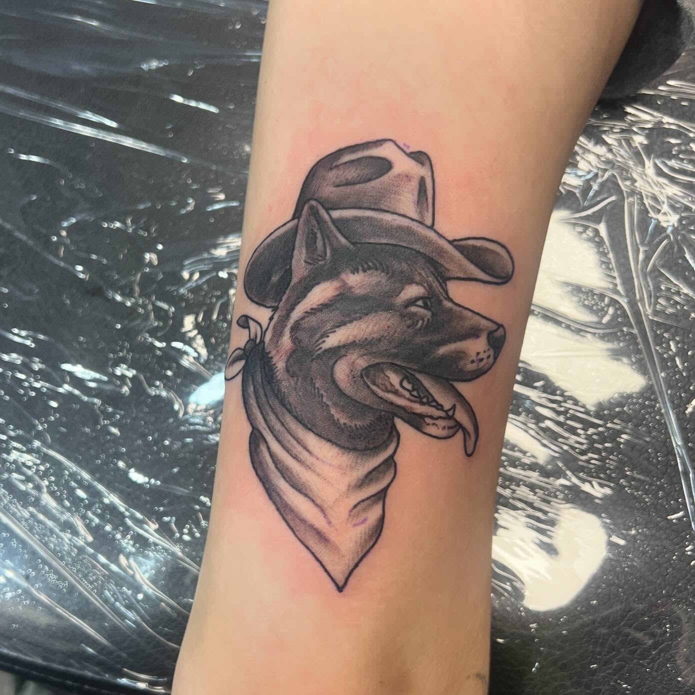 Tattoo by @mctatty — black_and_grey