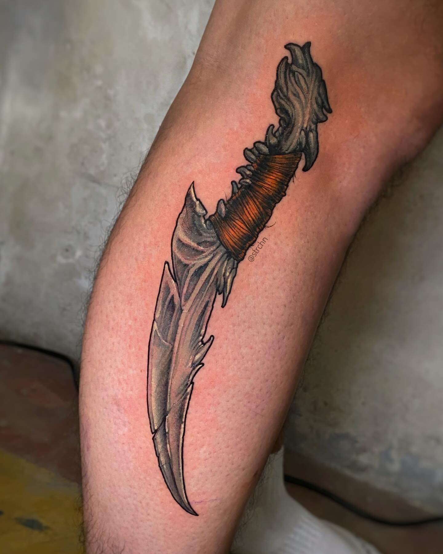 Tattoo by @strchn — realism