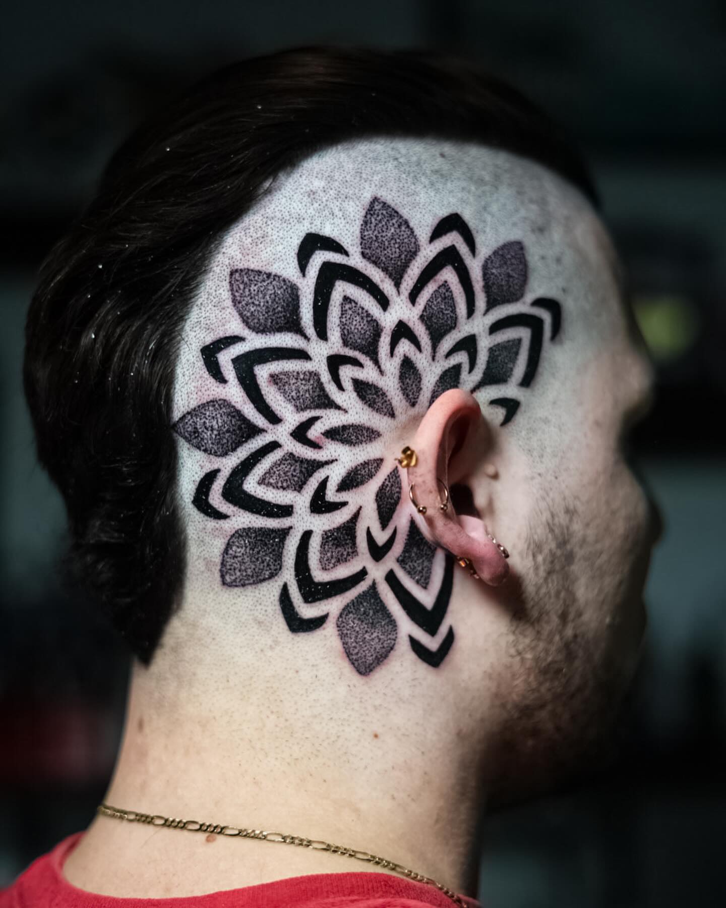 Tattoo by @redtaina.ink β dotwork