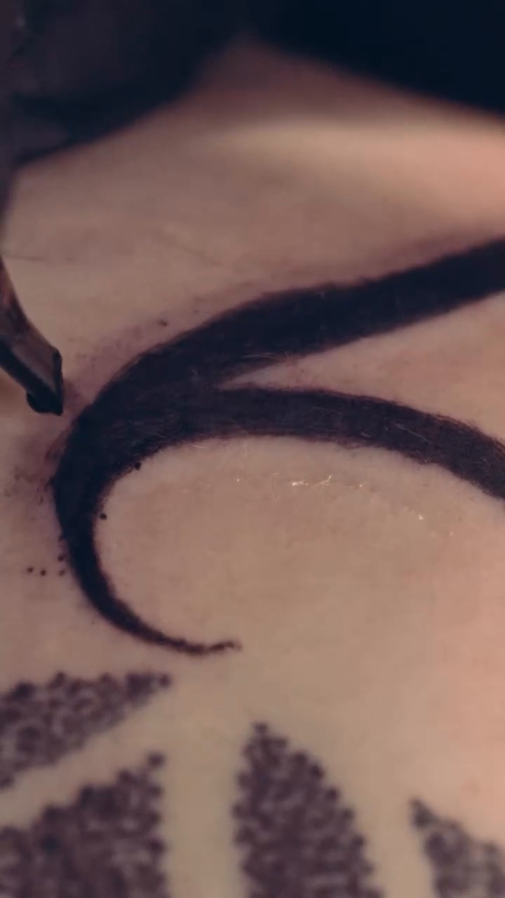 Abstract pattern geometric tattoo by mr.scriptkeeper
