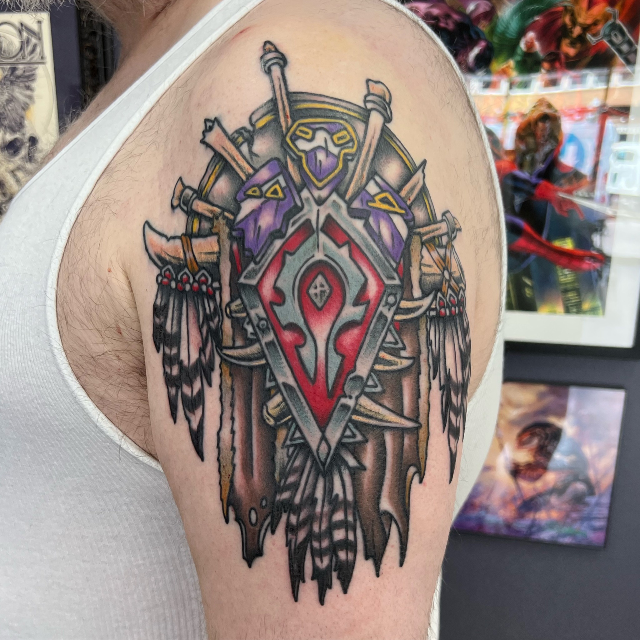 Tattoo by @cody_tweedy — realism, dotwork