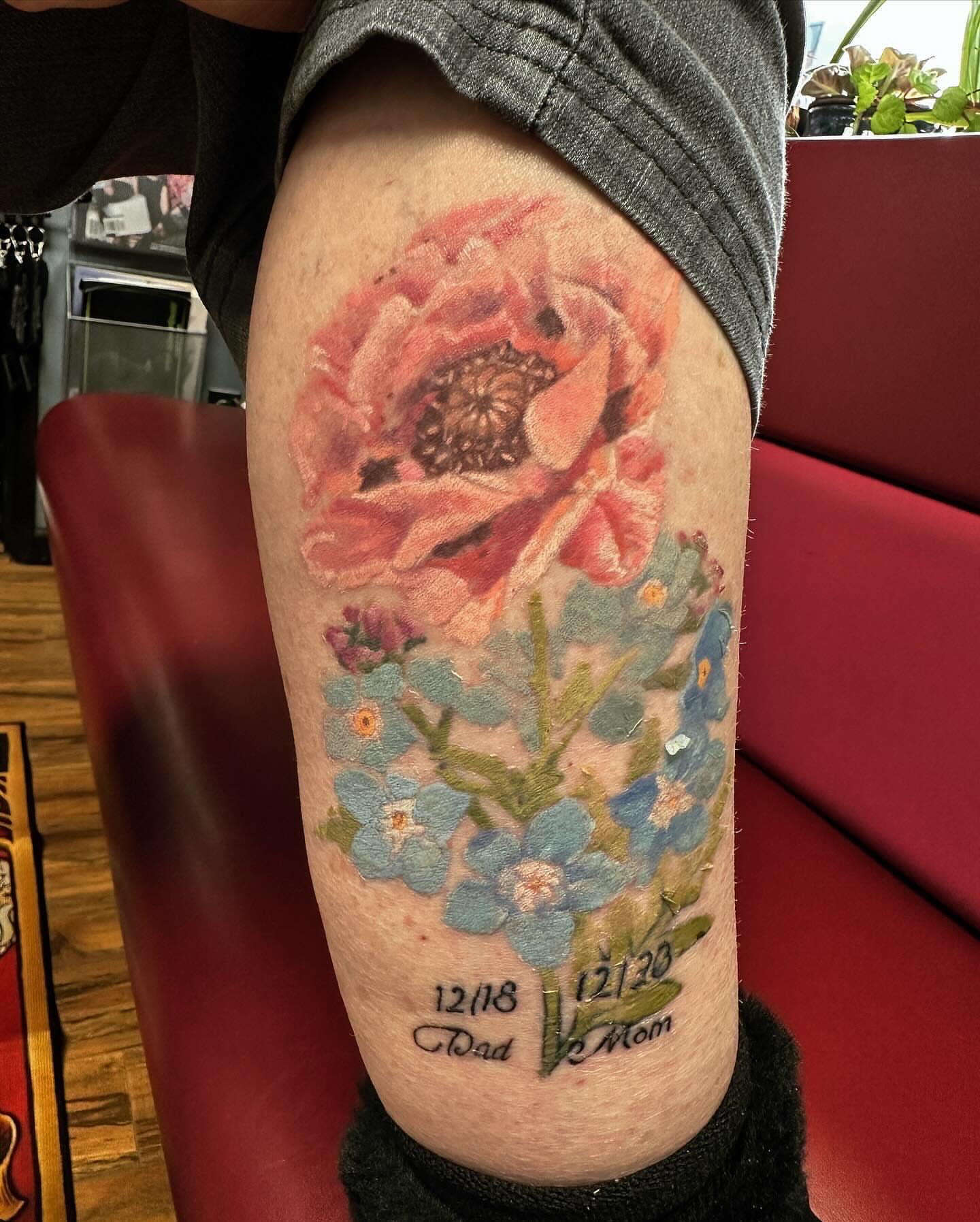 Tattoo by @erichschwartzwald_artist — realism, watercolor