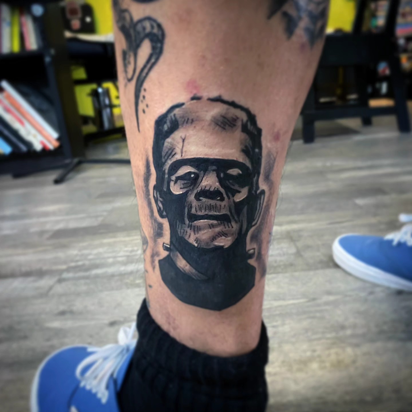 Tattoo by @peraltatattoos — black_and_grey, realism
