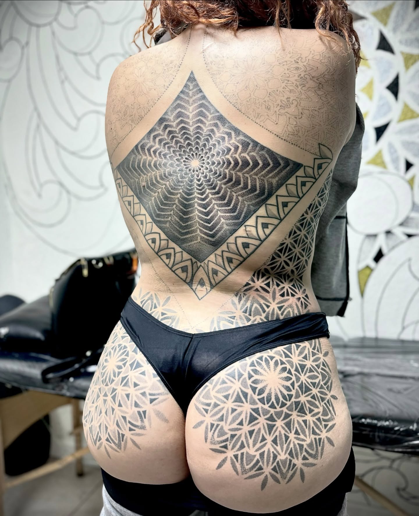 Tattoo by @paul_schnellmynuts — geometric