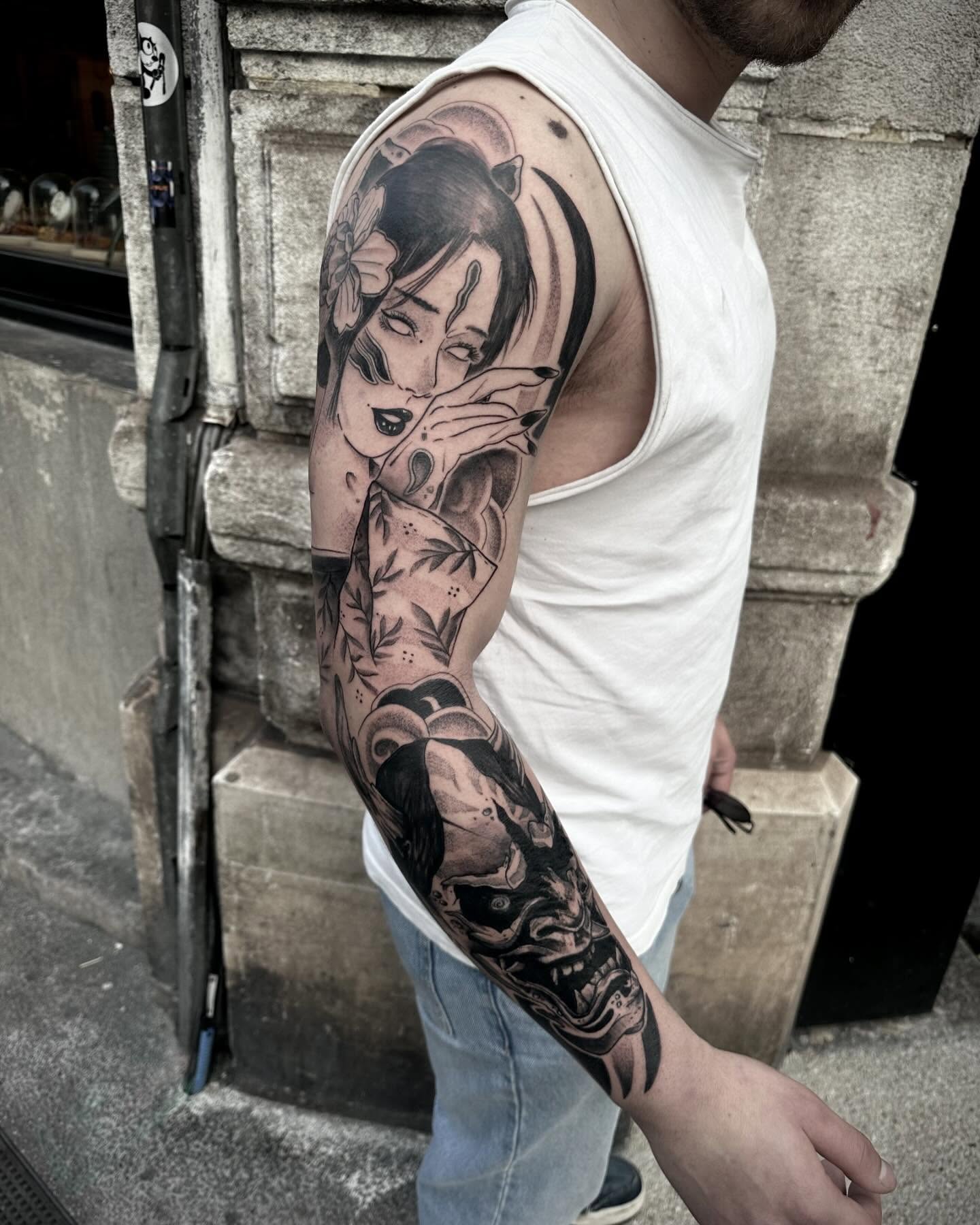 Tattoo by @tristvn_ttt — black_and_grey, realism