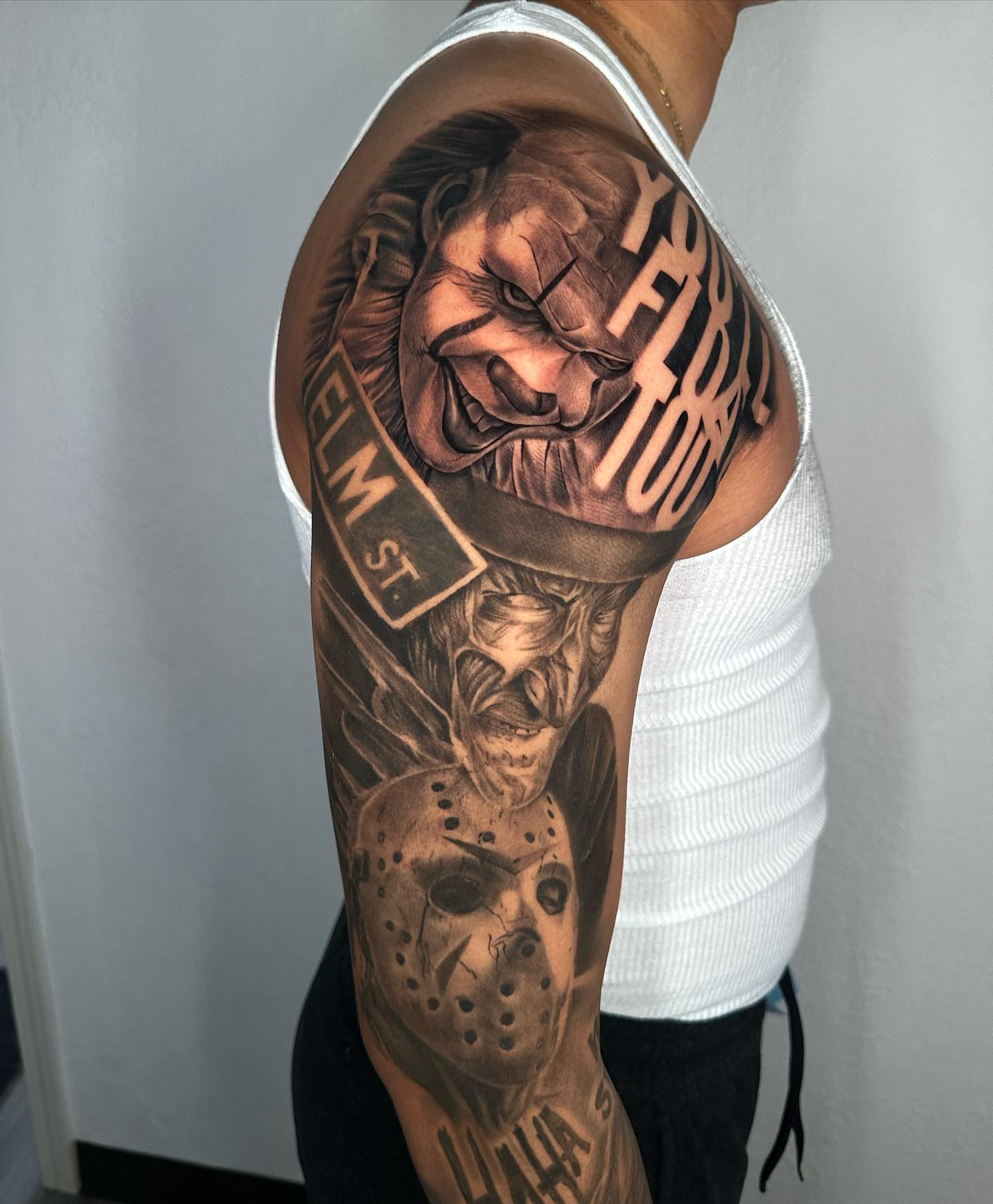 Tattoo by @inkbytrav — realism, dark_realism