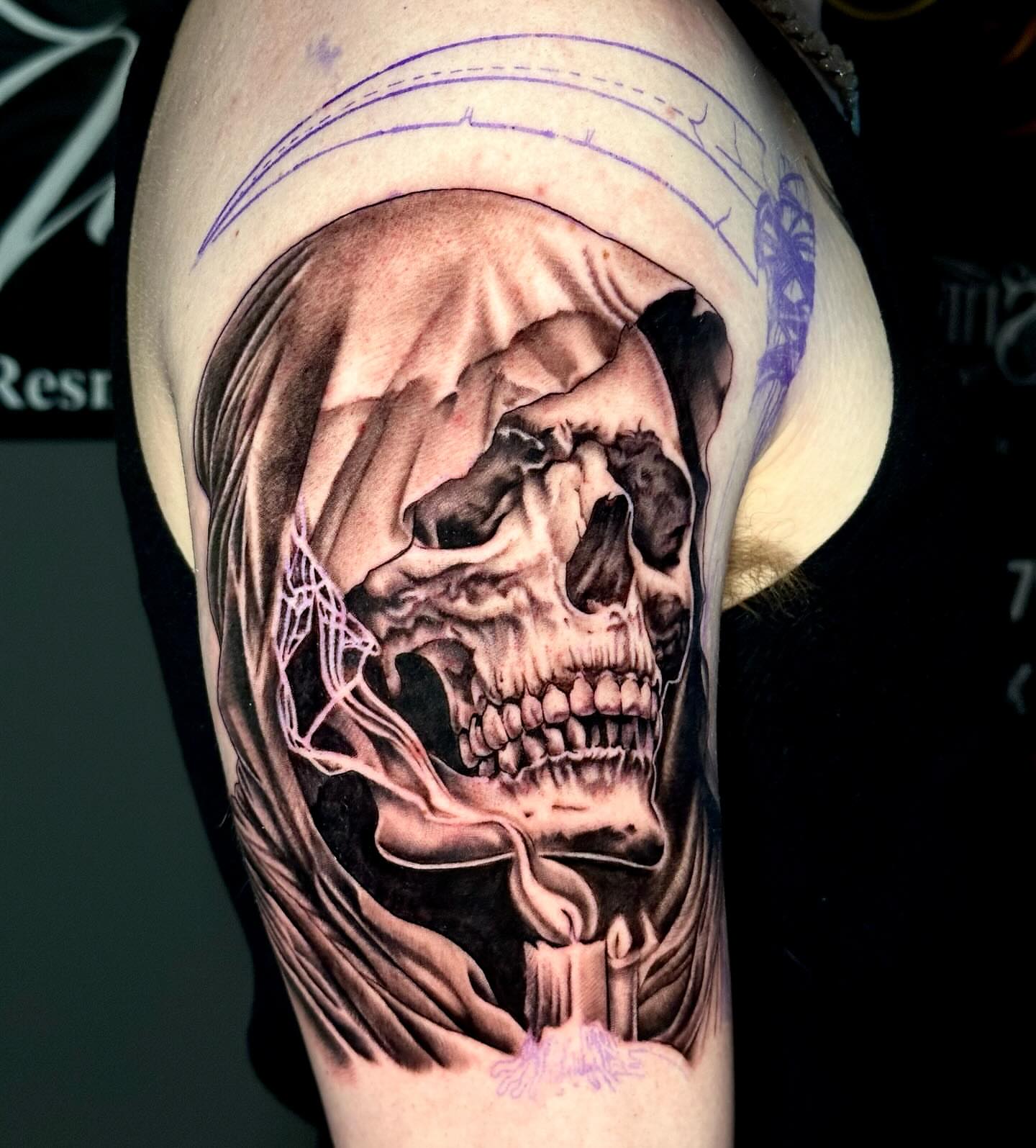 Tattoo by @resnink โ realism, dark_realism