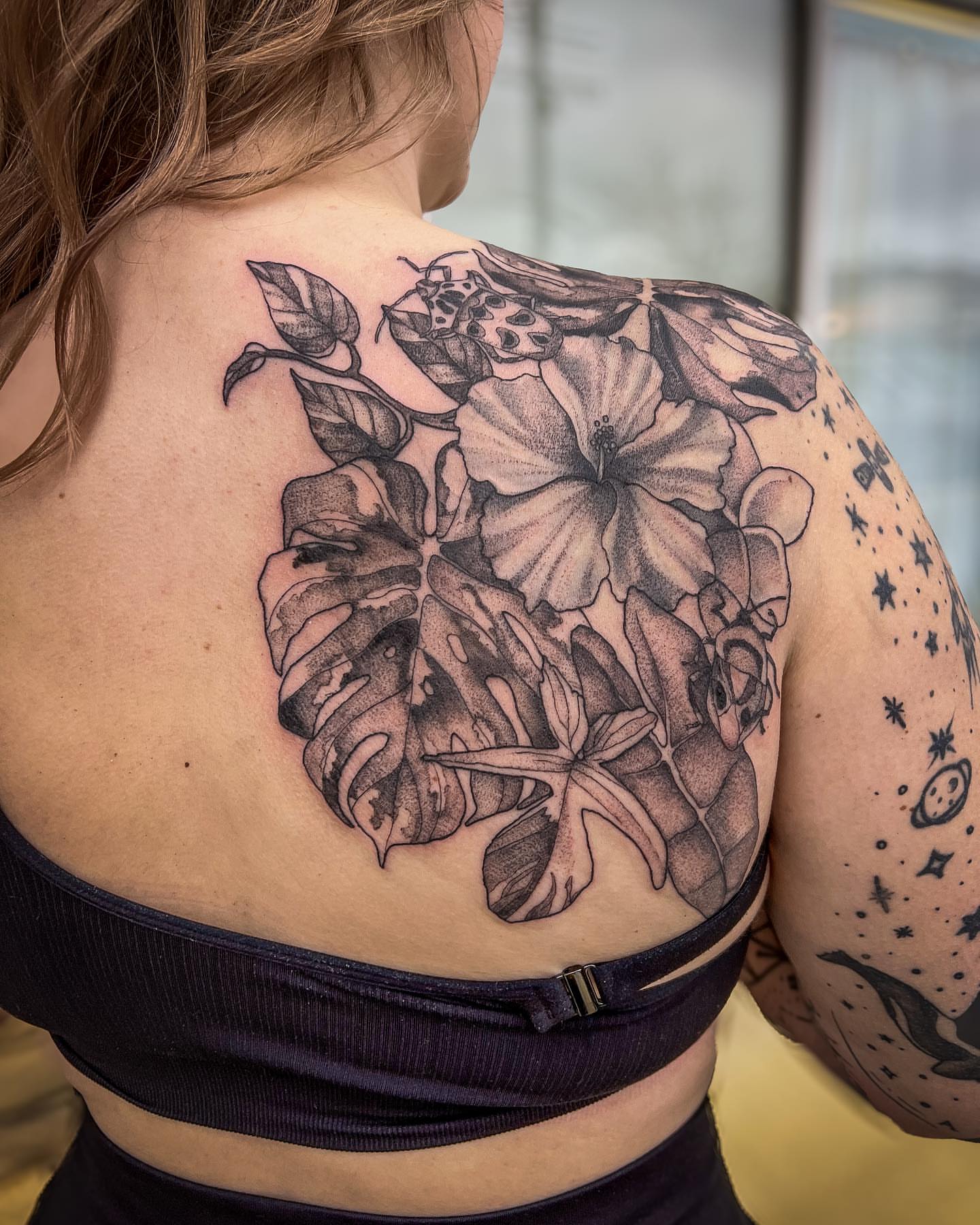 Tattoo by @reaganinks — dotwork, realism