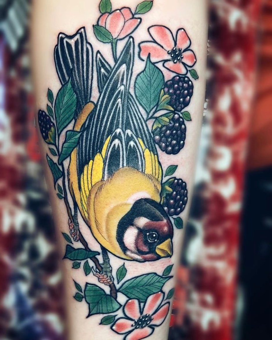Tattoo by @dorroughtattooer — neo_traditional, realism