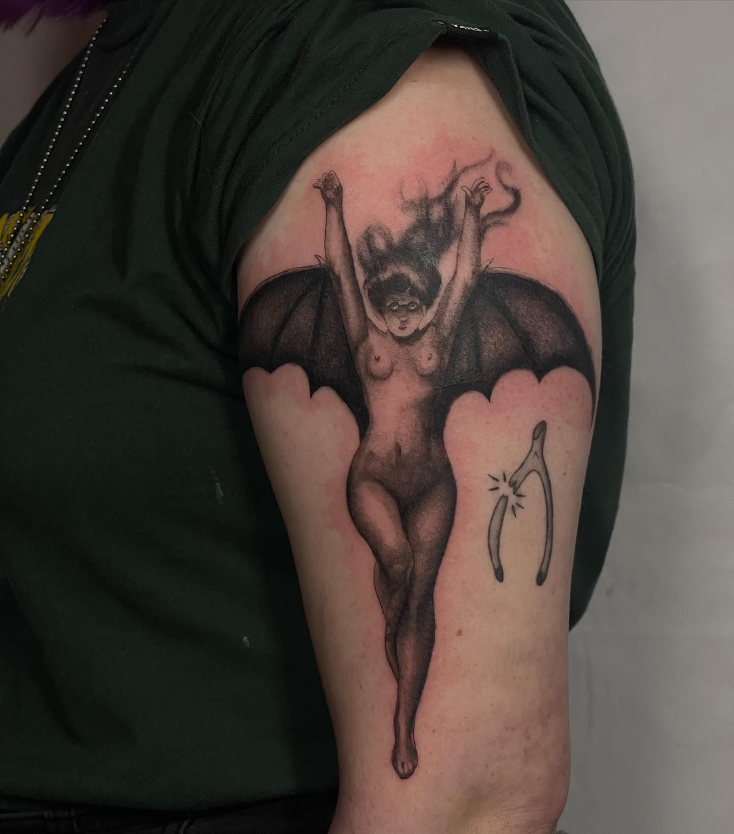 Tattoo by @softnddirty — realism, dark_realism