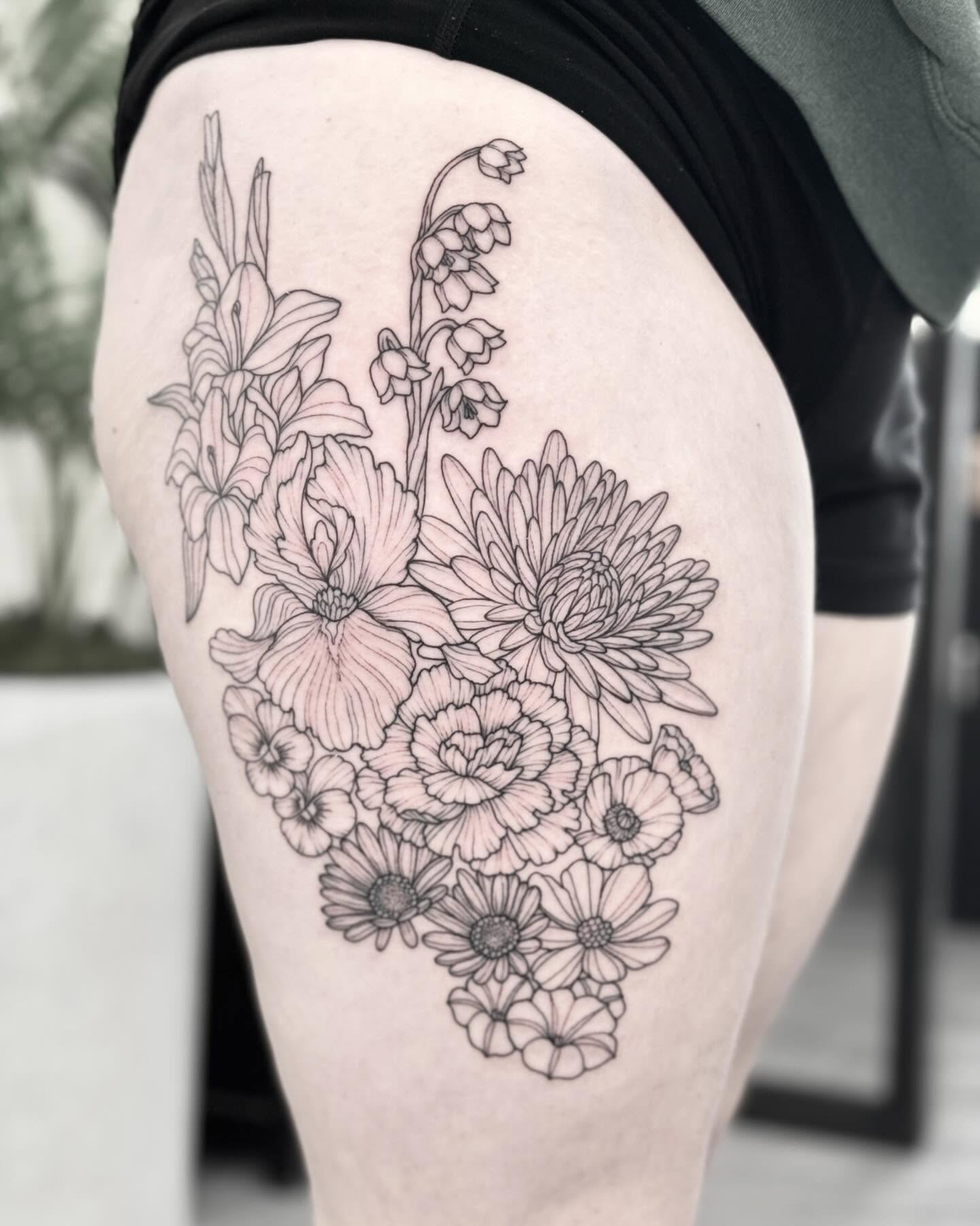 Tattoo by @shakuto_tattoos — black_and_grey