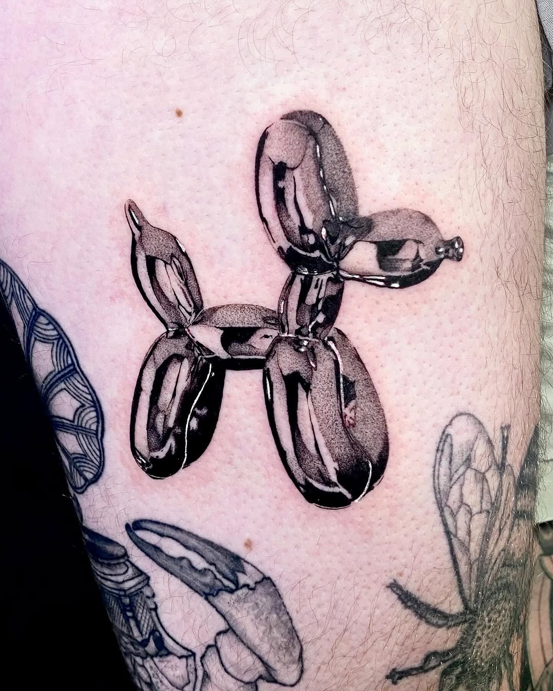 Tattoo by @amberstarrartistry — realism, black_and_grey